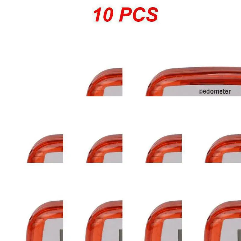 1~10PCS Pedometer Step Calorie Kilometer Counter Walking Design