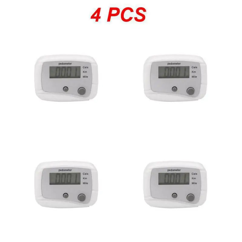 1~10PCS Pedometer Step Calorie Kilometer Counter Walking Design