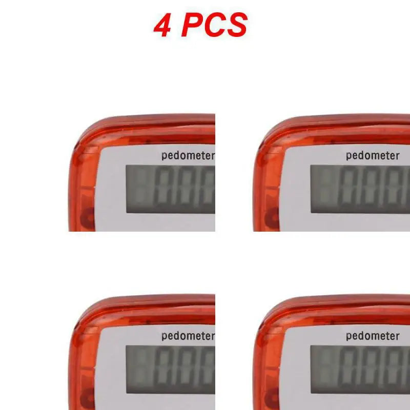 1~10PCS Pedometer Step Calorie Kilometer Counter Walking Design