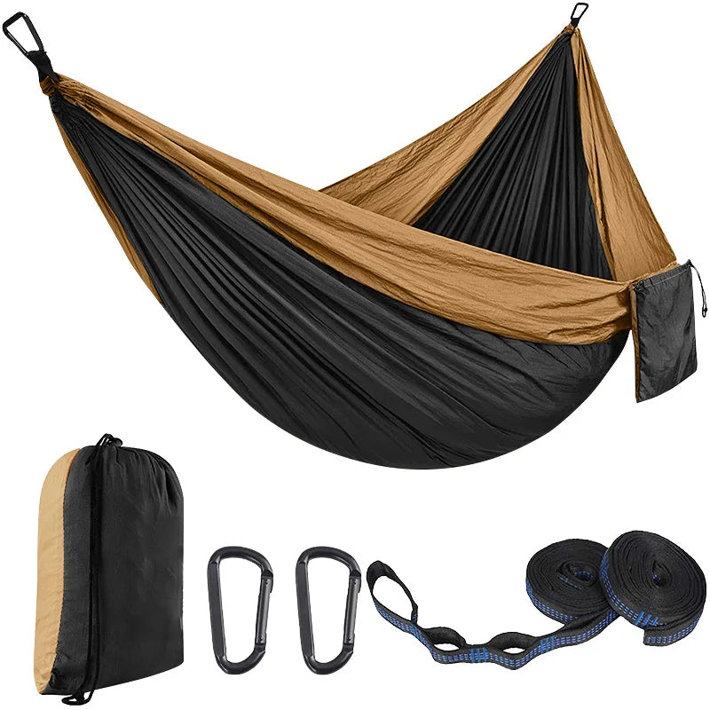 1-2 Person Color Matching Portable Outdoor Camping Hammock