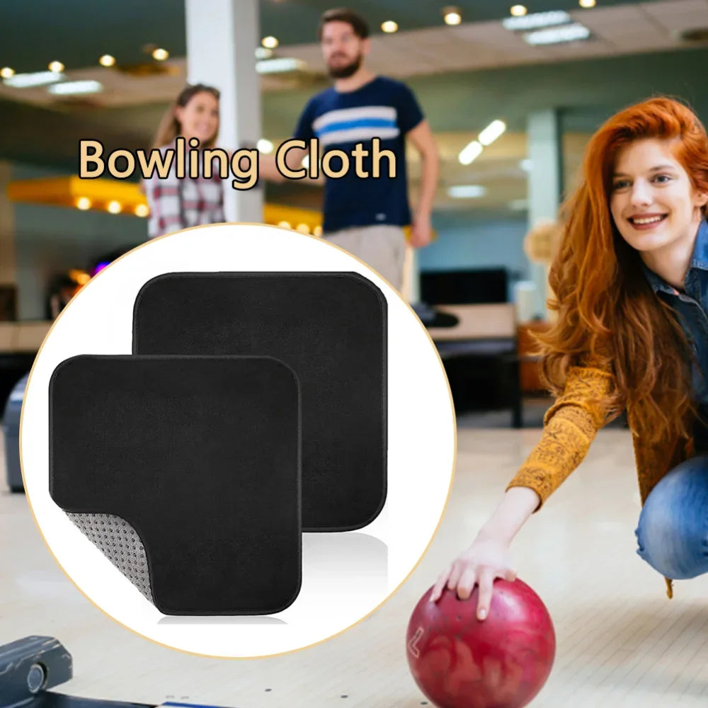 12PCS Bowling Ball Polisher Cloth Microfiber Remove Stains