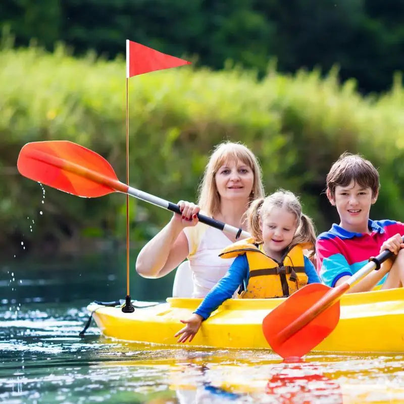 1.2m Fishing Canoe Kayak DIY Safety Boat Flag