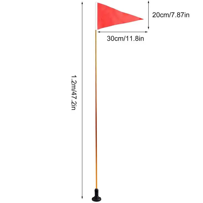 1.2m Fishing Canoe Kayak DIY Safety Boat Flag