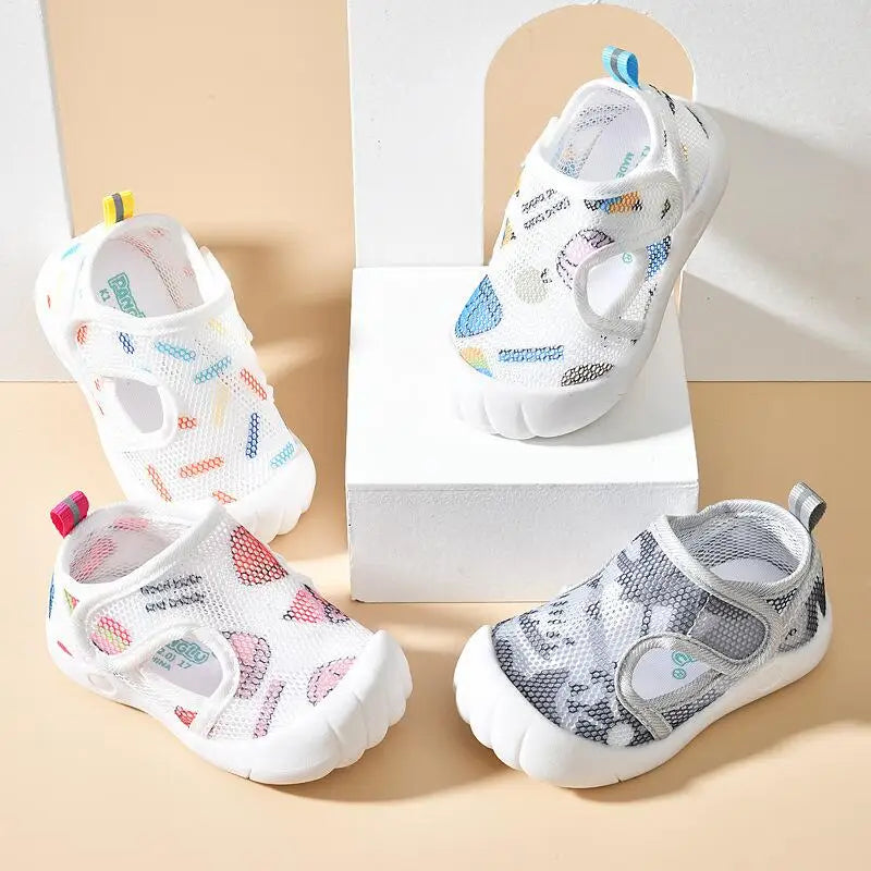 1-4T Baby Sandals Summer Breathable Air Mesh Unisex