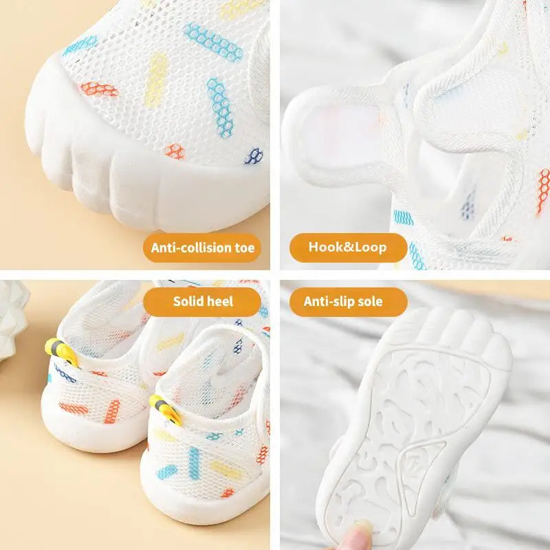 1-4T Baby Sandals Summer Breathable Air Mesh Unisex
