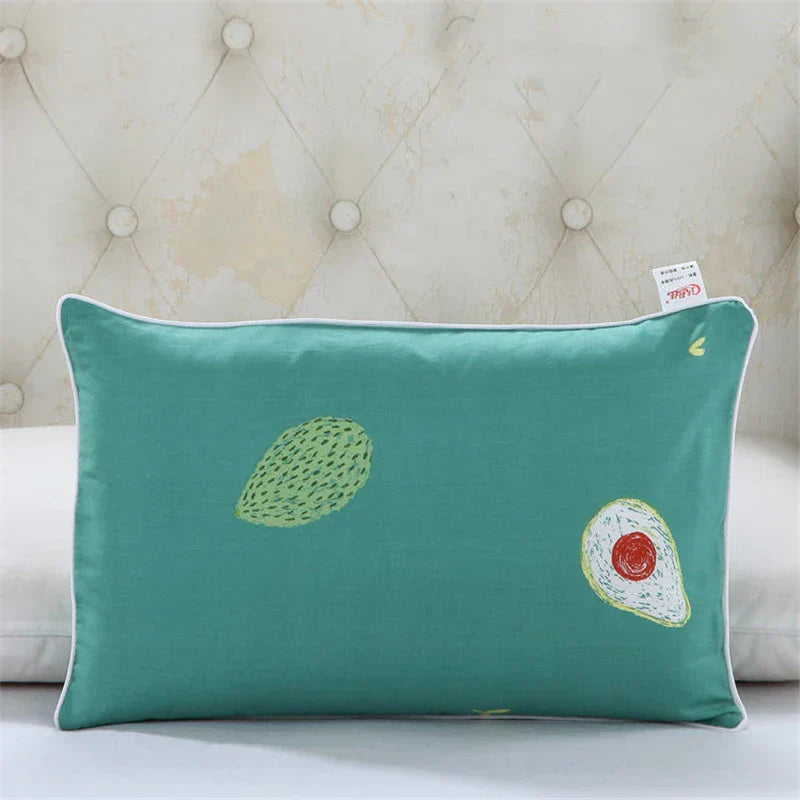 Piece Pillowcase Children Cartoon Pillow Cover Kindergarten Zipper