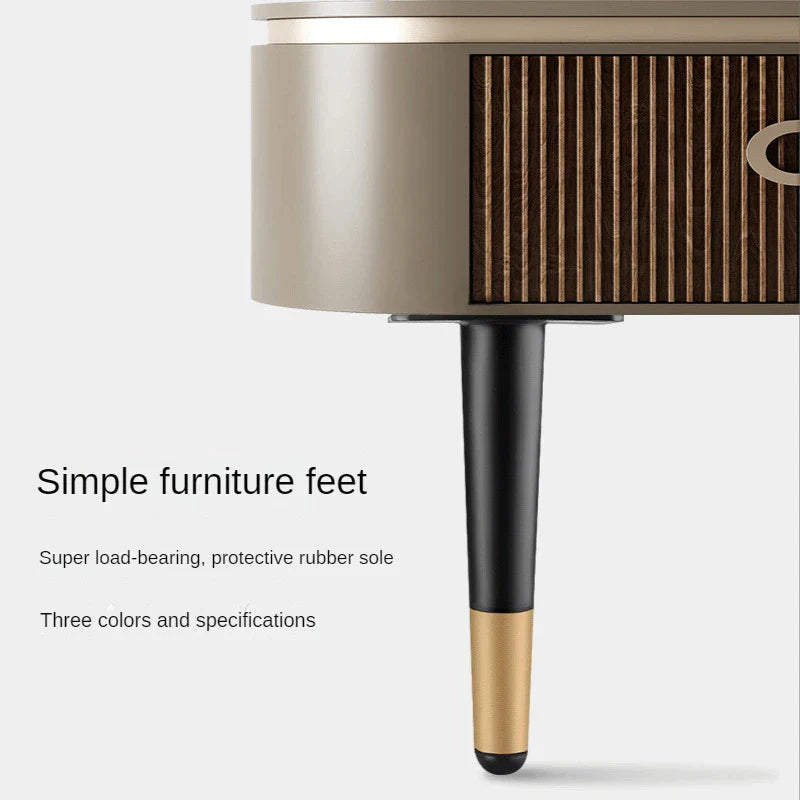 10-25cm Straight Legs Metal Furniture Feet Sofa Supporting