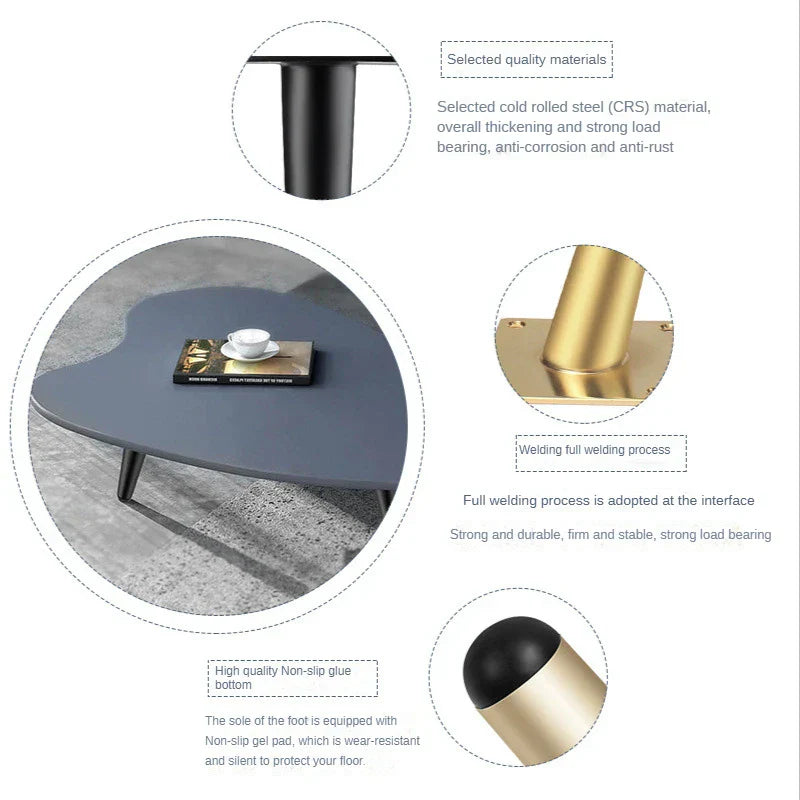 10-25cm Straight Legs Metal Furniture Feet Sofa Supporting