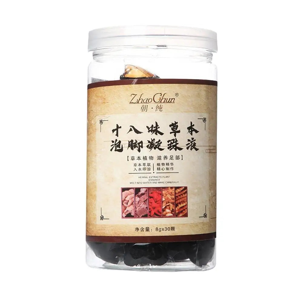 10/30pcs Foot Cleansing Soak Gel Beads Natural Slimming