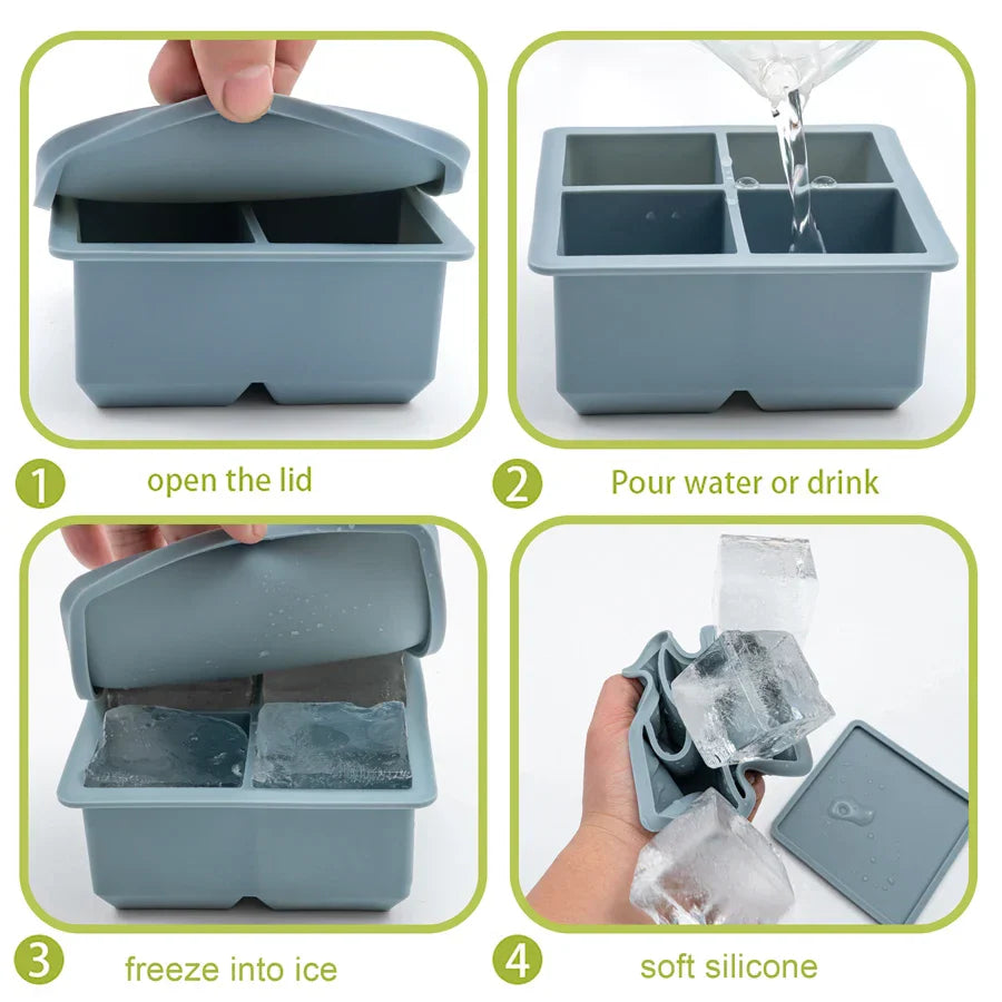 100% Food Grade Silicone Ice Cube Ice Cube