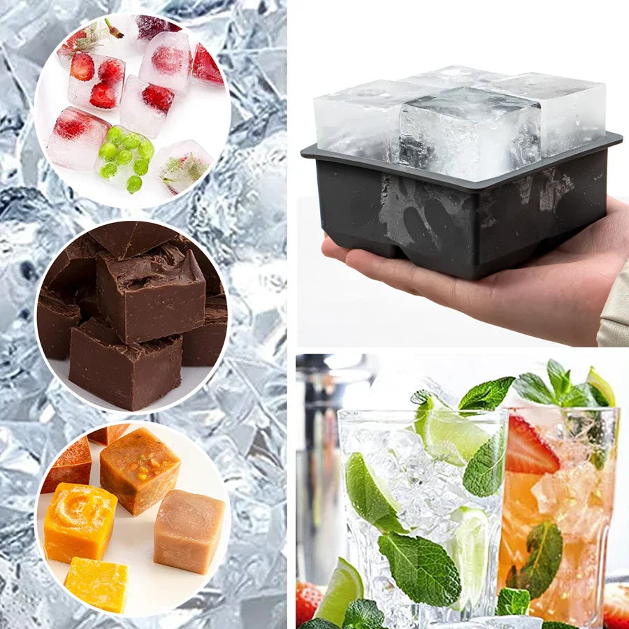 100% Food Grade Silicone Ice Cube Ice Cube