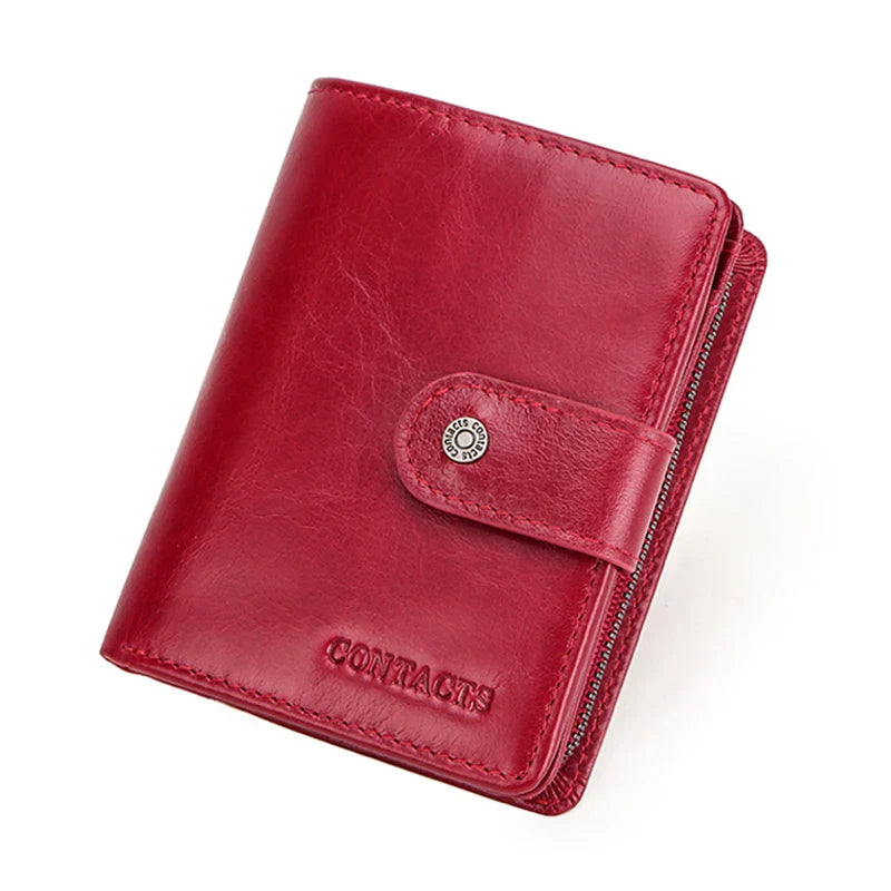Short Male Money Bag Quality Rfid Walet Small Card Holder Clutch