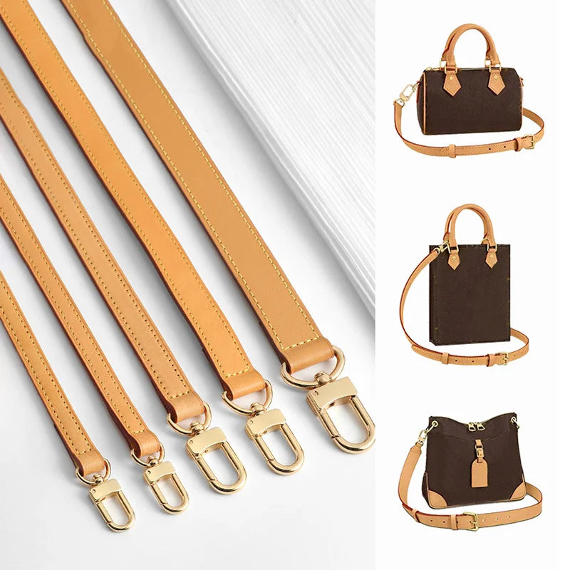 100 Genuine Leather bag Strap for LV Speedy