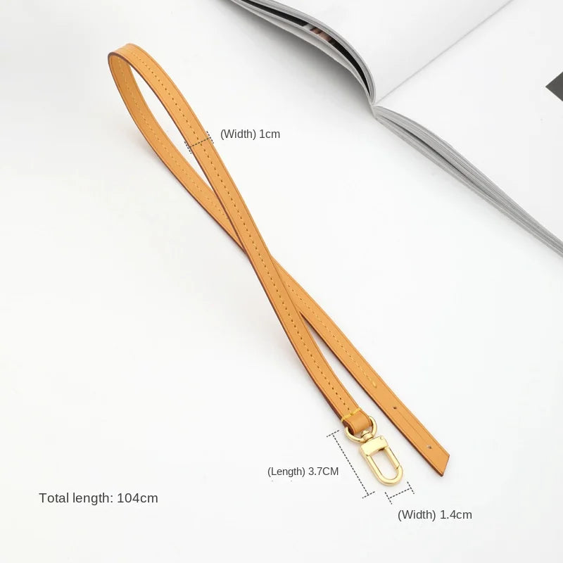 100 Genuine Leather bag Strap for LV Speedy
