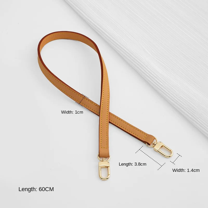 100 Genuine Leather bag Strap for LV Speedy