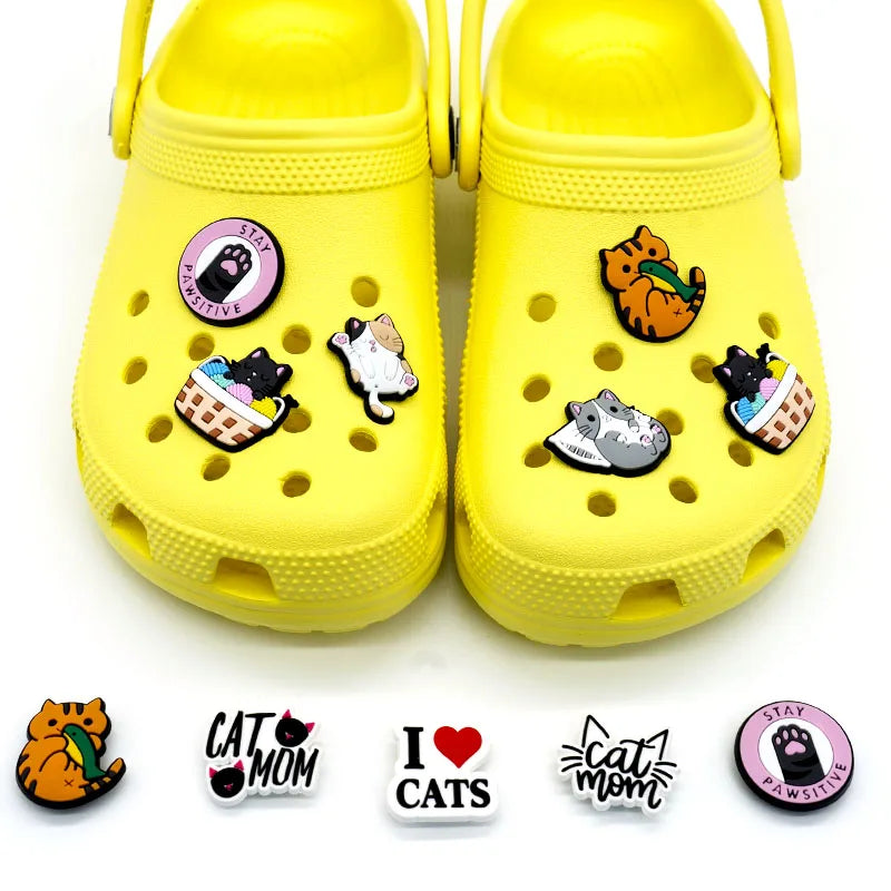 100pcs Dog ShoeCharms Pack for Classic Clog Cute
