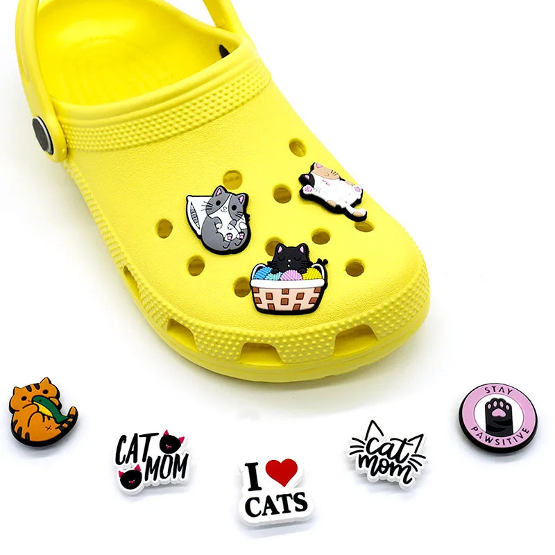 100pcs Dog ShoeCharms Pack for Classic Clog Cute