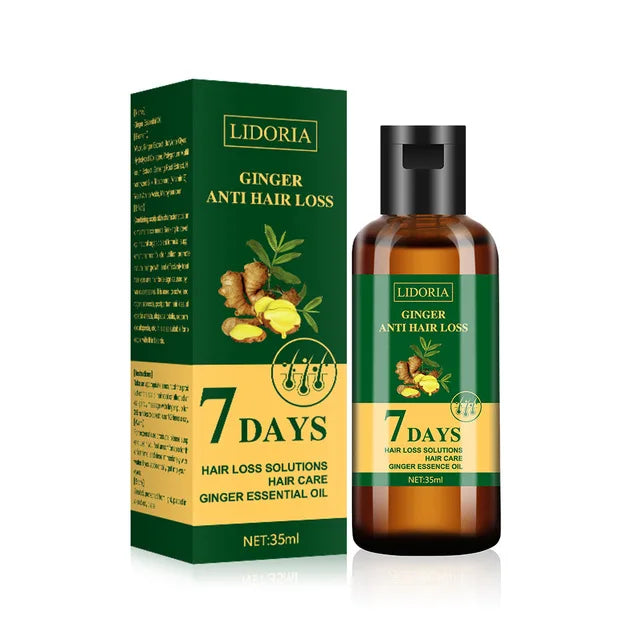 10Bottle Ginger Hair Growth Product Anti Hair Loss