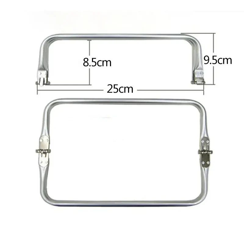 10PCS 2030cm Metal Frame For Purse Doctor Aluminium