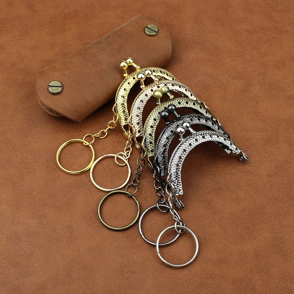 10Pcs 5CM Metal Coin Purse Frame For Bag