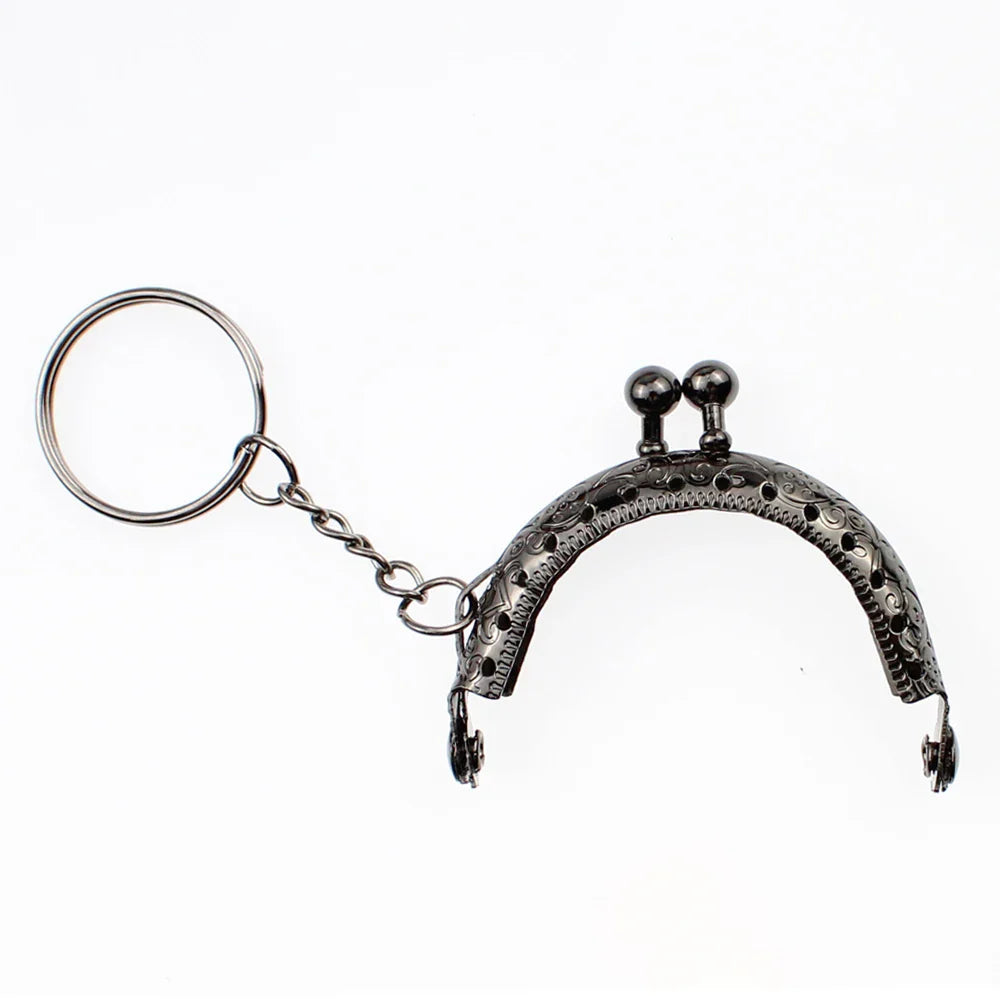 10Pcs 5CM Metal Coin Purse Frame For Bag