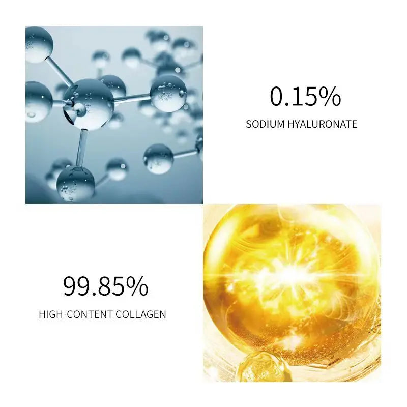 10Sets Water Soluble Collagen Film Gel Facial Mask
