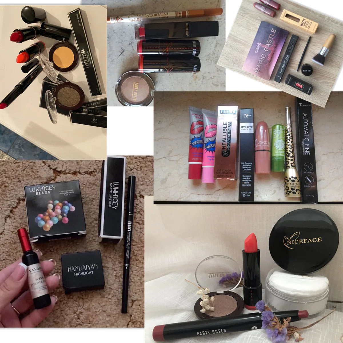10pcs Make up Set Surprise Exclusive eyebrow pencil