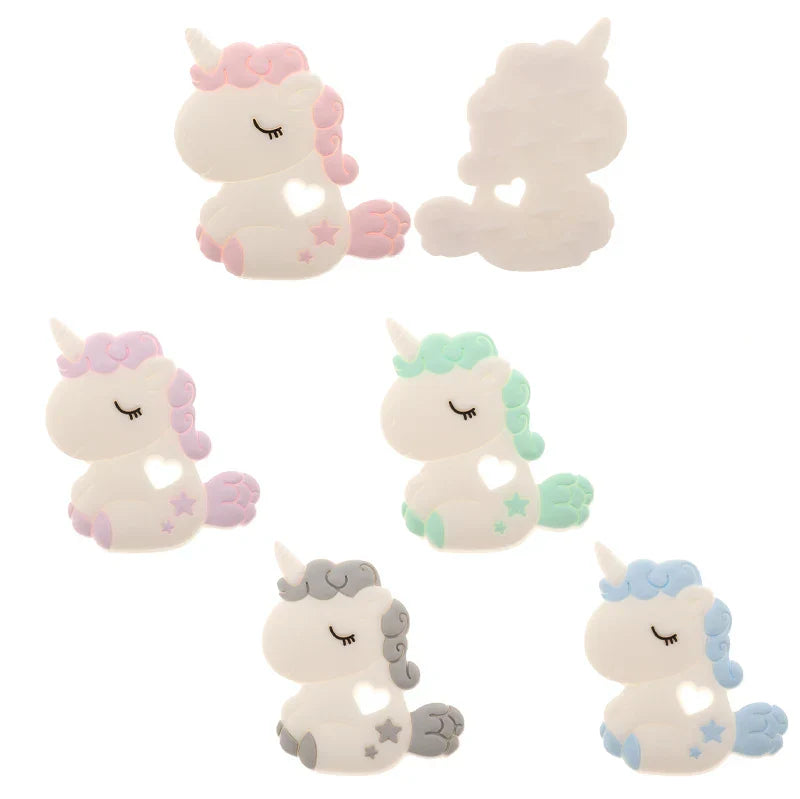 10pcs Silicone Teethers Babies Accessories Newborn Baby Teether