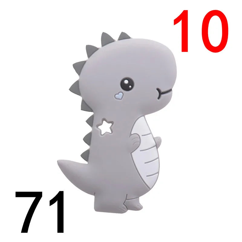 10pcs Silicone Teethers Babies Accessories Newborn Baby Teether