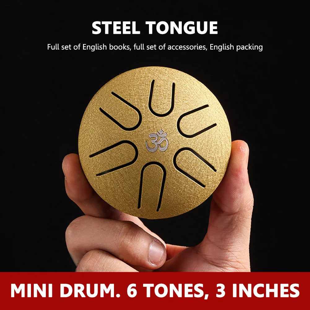 11 Tune Tongue Drum Hand Pan Glucopon Drum