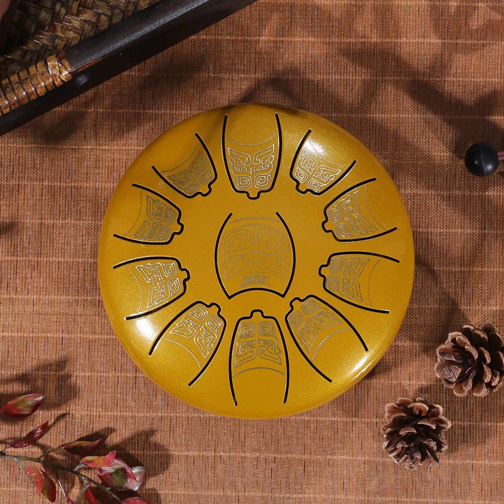 11 Tune Tongue Drum Hand Pan Glucopon Drum