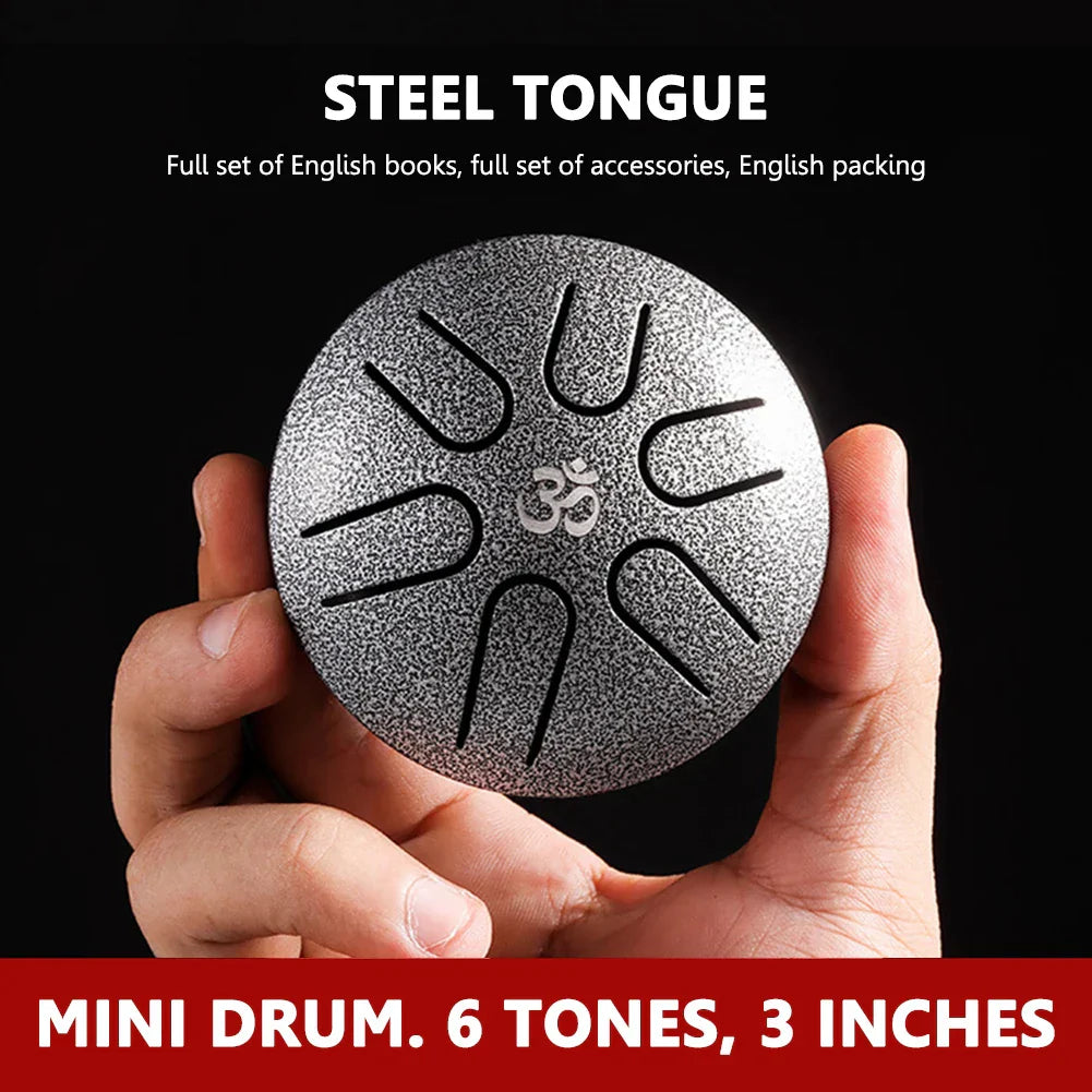 11 Tune Tongue Drum Hand Pan Glucopon Drum