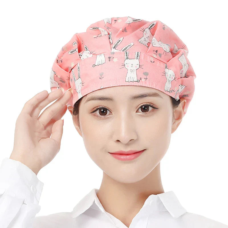12 Colors Dustproof Cooking Cap Breathable Hotel Cook