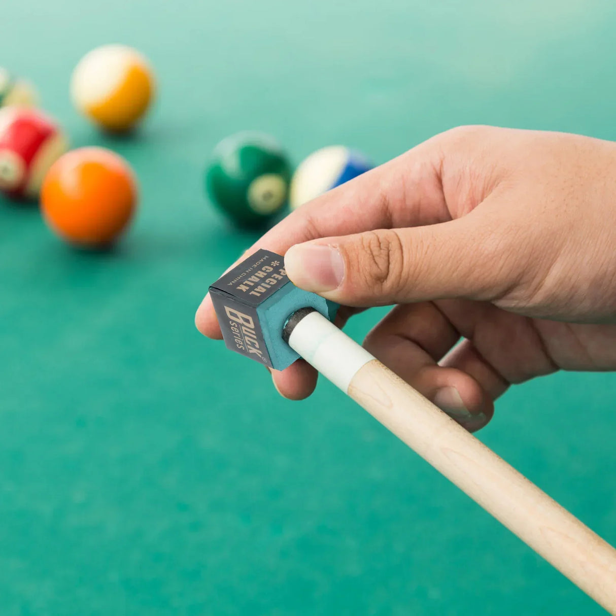 12 Pcs Club Powdered Pool Cue Sport Accessories