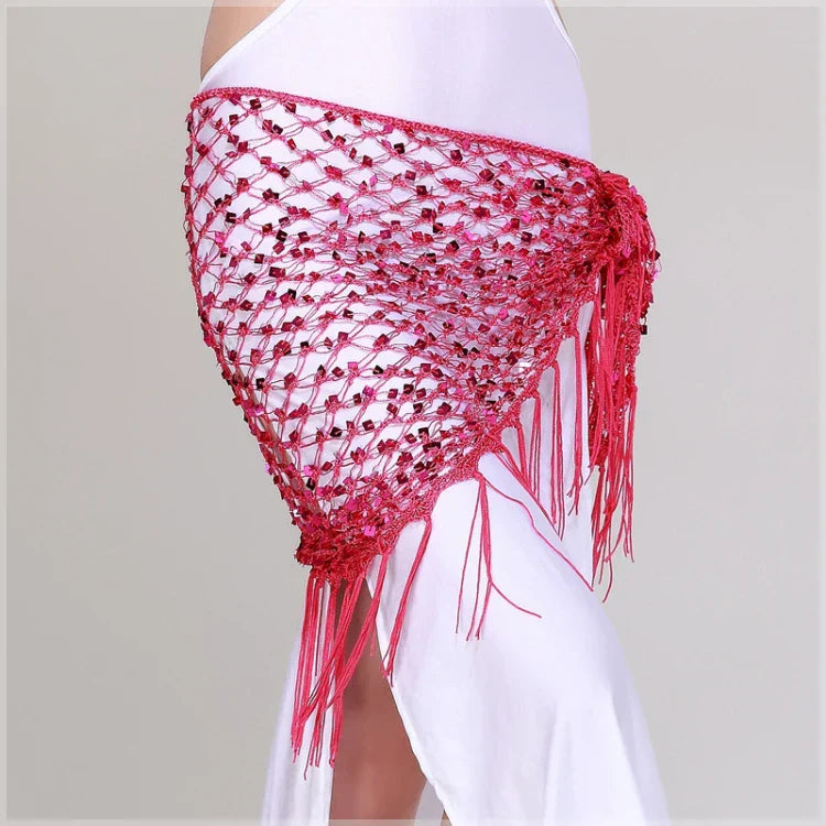 12 colors belly dance accessories long tassel belt