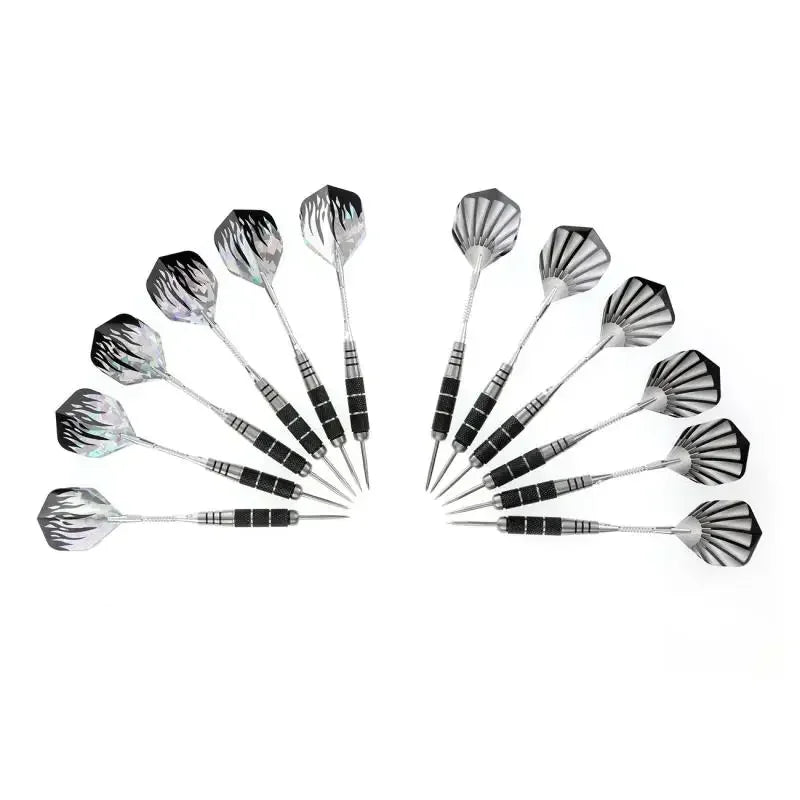 12PCS 22g Darts Set Safety Steel Tip Dart