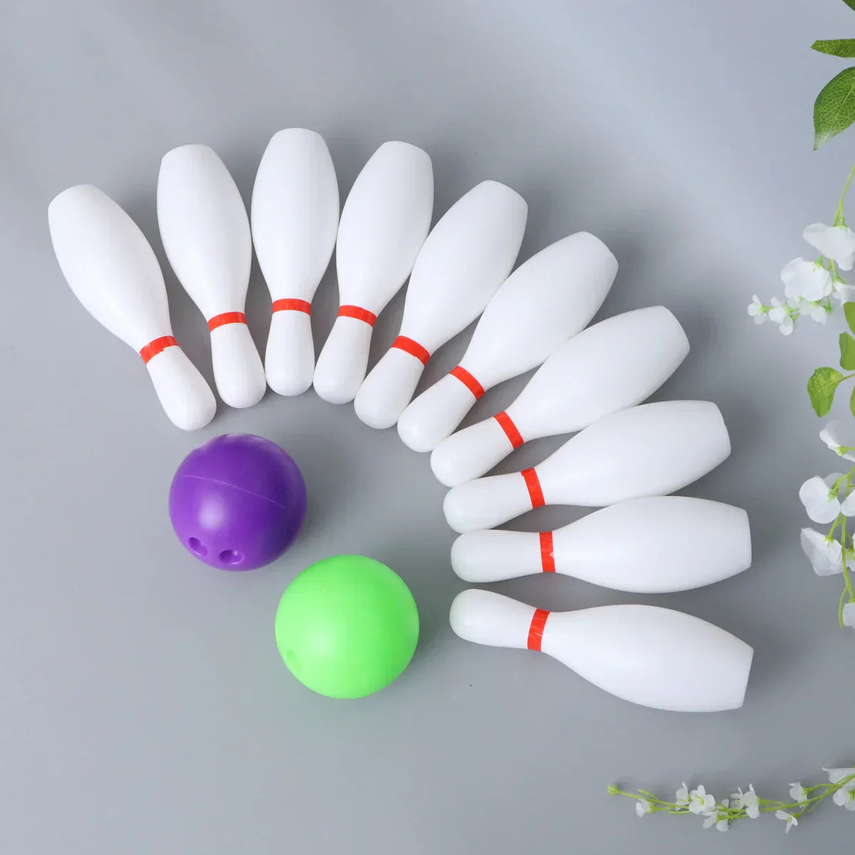 12pcs Large Size Bowling Play Sets Indoor Outdoor