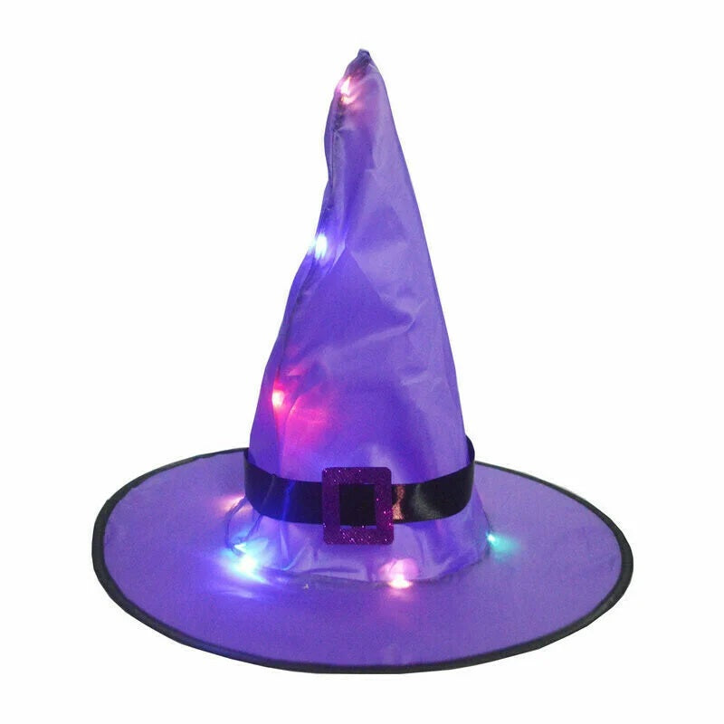 Glowing Witch Hat Decorations - 2 in 1