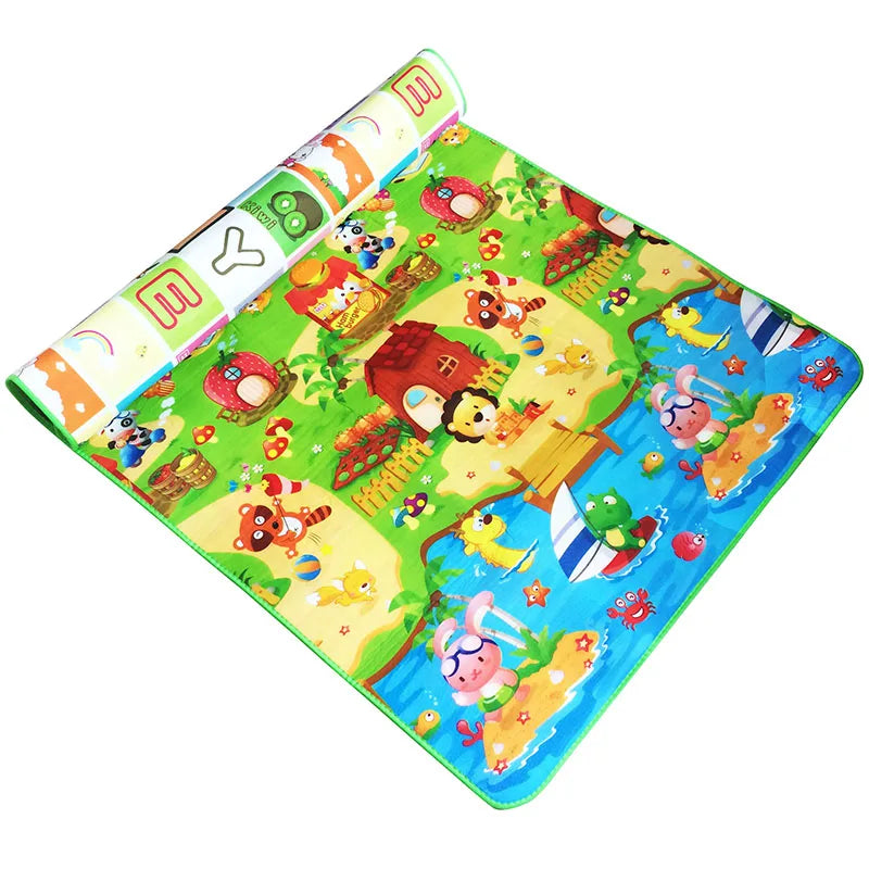 180*120cm Baby Play Mat Children Puzzle Toy Crawling