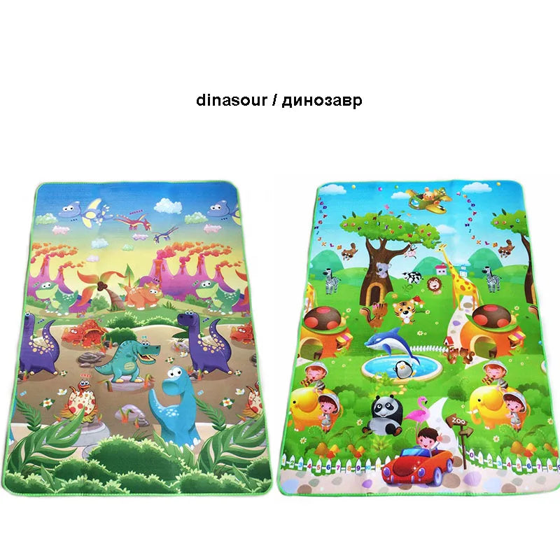180*120cm Baby Play Mat Children Puzzle Toy Crawling