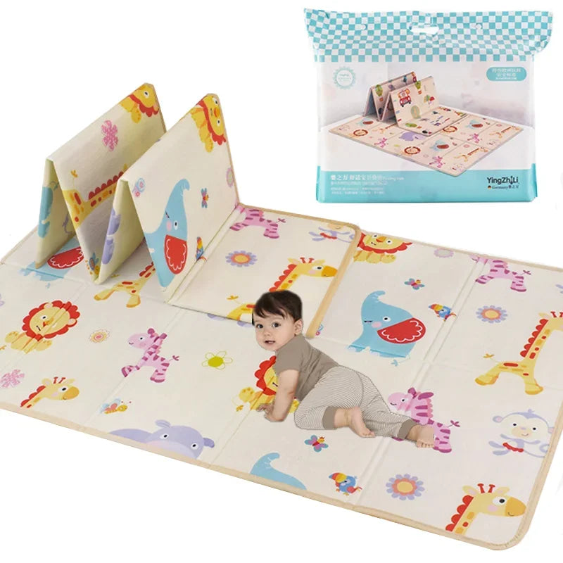 180x100cm Foldable Baby Play Mat Puzzle Mat Educational