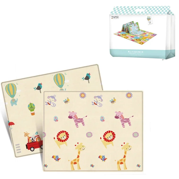 180x100cm Foldable Baby Play Mat Puzzle Mat Educational