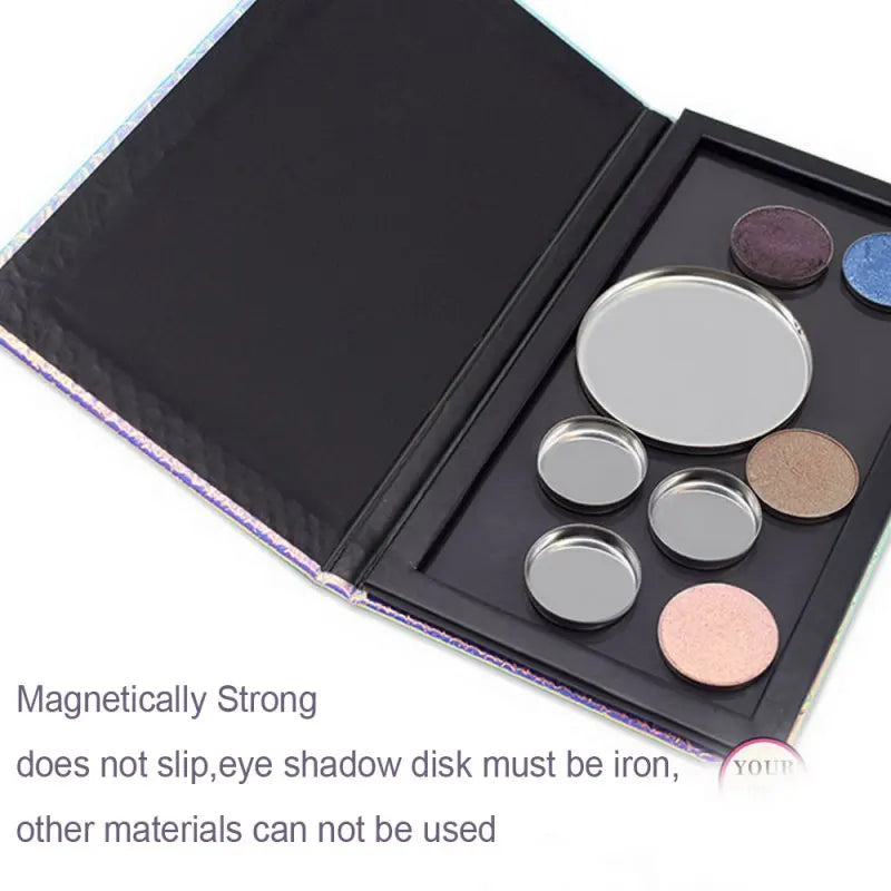 18cm X 10cm Empty Eyeshadow Magnet Box Blush