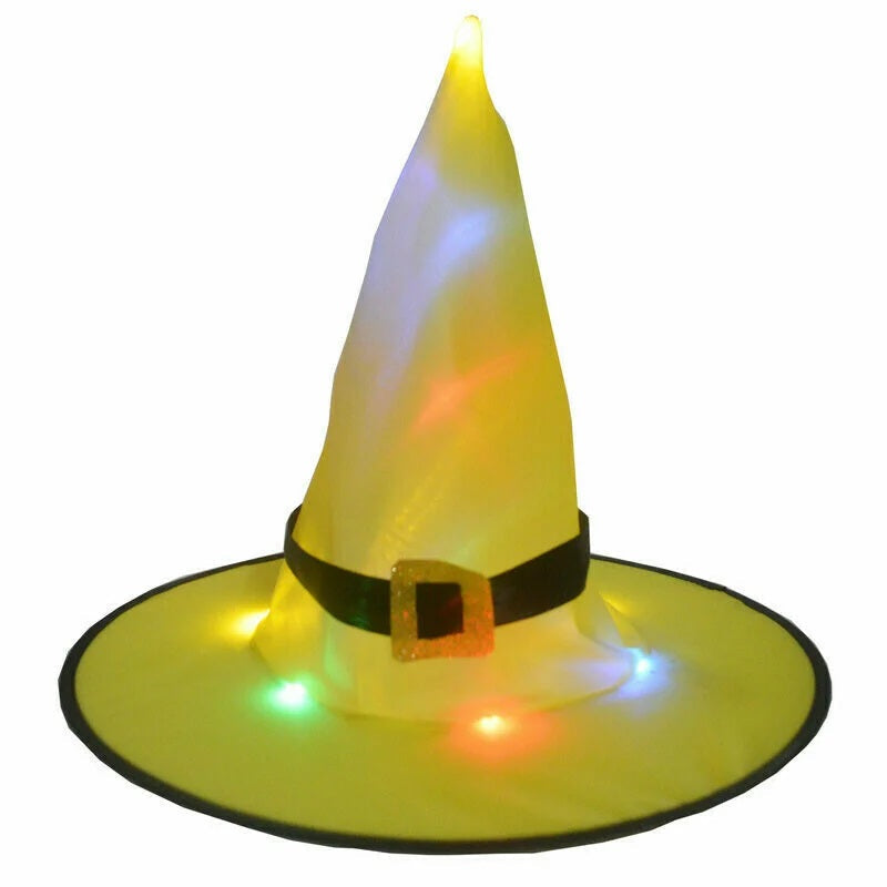 Glowing Witch Hat Decorations - 2 in 1