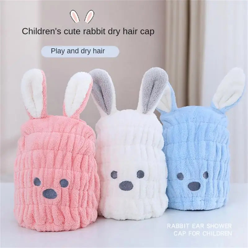 1PC New Cartoon Cute Dry Hair Cap For