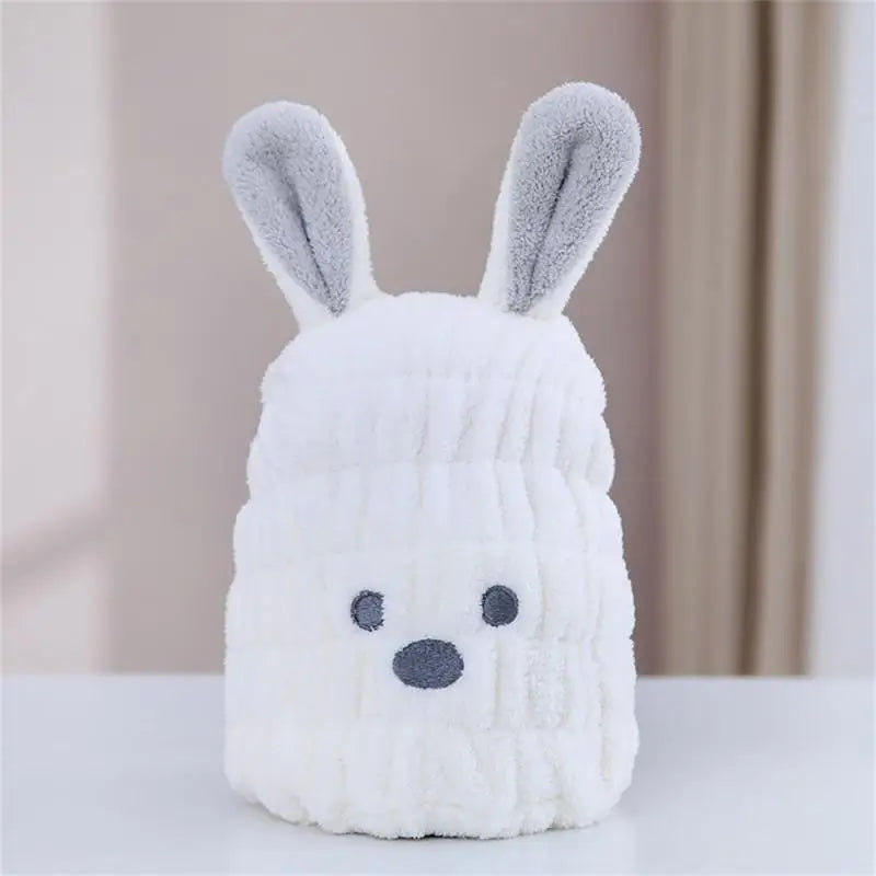1PC New Cartoon Cute Dry Hair Cap For