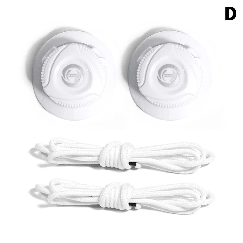 1Pair Sneaker ShoeLaces Elastic No Tie Shoe Laces
