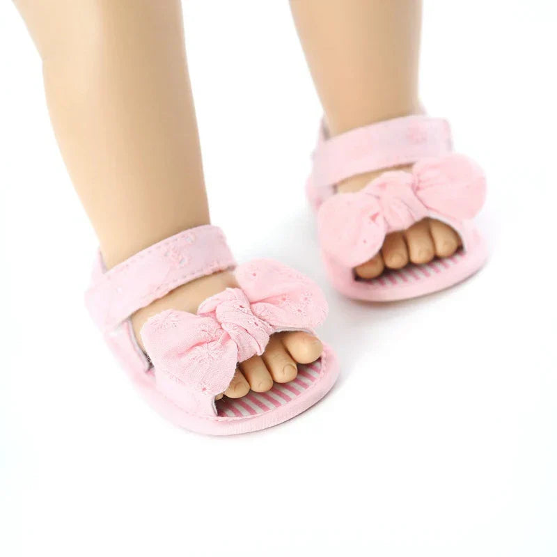 1Pair Summer Baby Infant Girls Shoes Breathable Anti-Slip