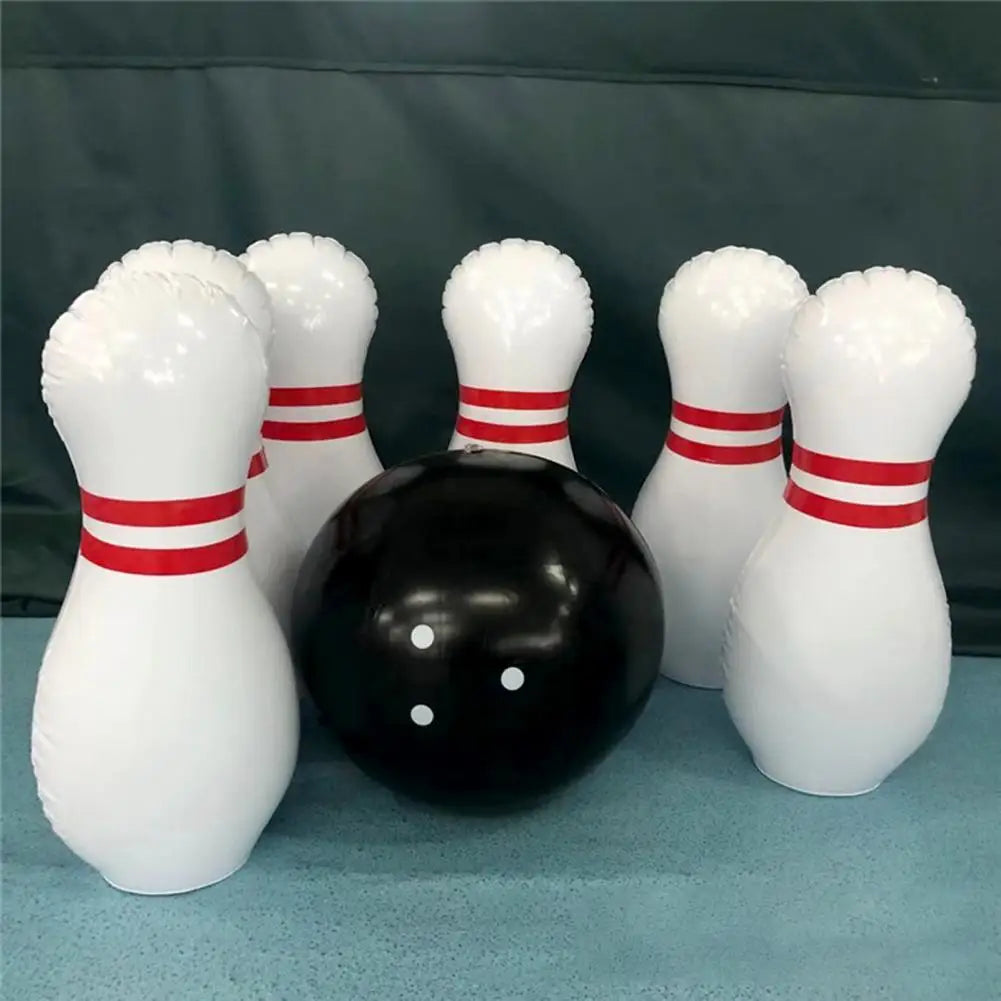 1Set Inflatable Bowling Set For Kids Adults Outdoor