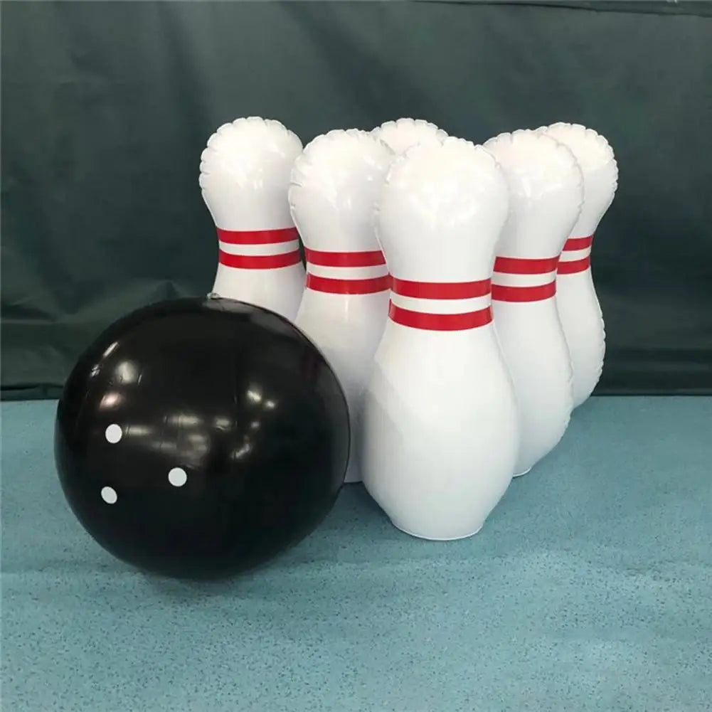 1Set Inflatable Bowling Set For Kids Adults Outdoor